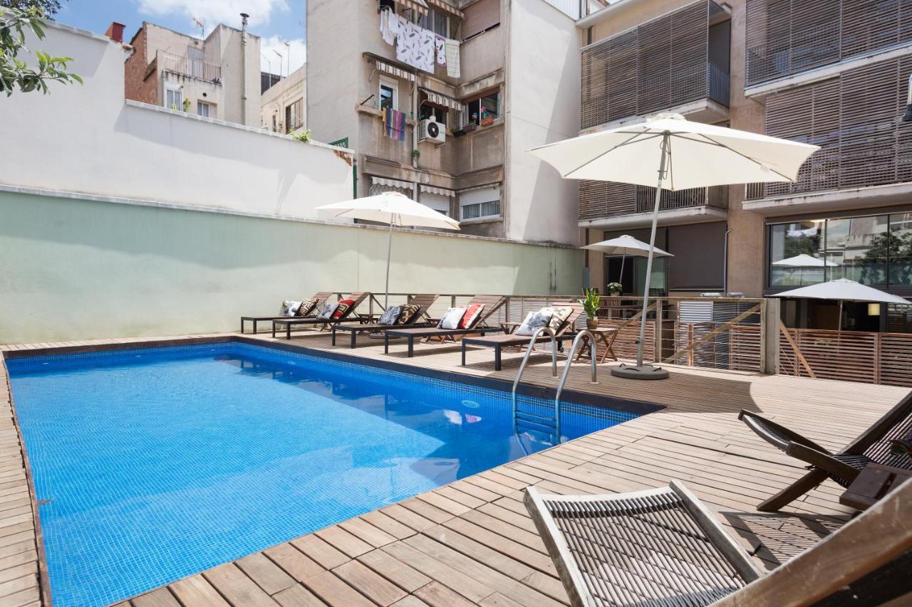 My Space Barcelona Gracia Pool Terrace Eksteriør billede