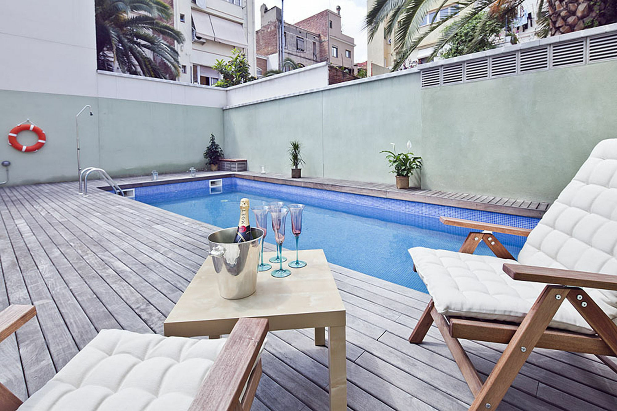 My Space Barcelona Gracia Pool Terrace Eksteriør billede